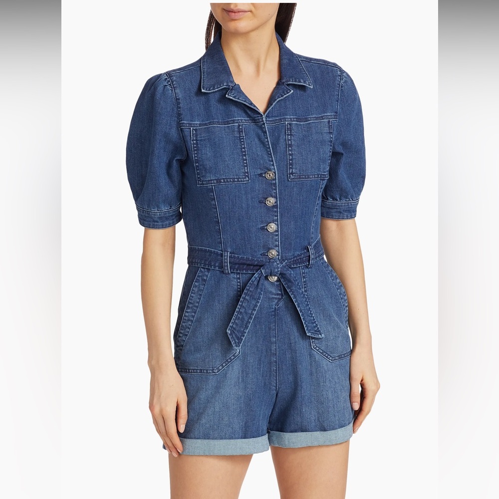 Paige Jeans Denim Romper - Mayslie
